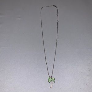 Palm tree necklace